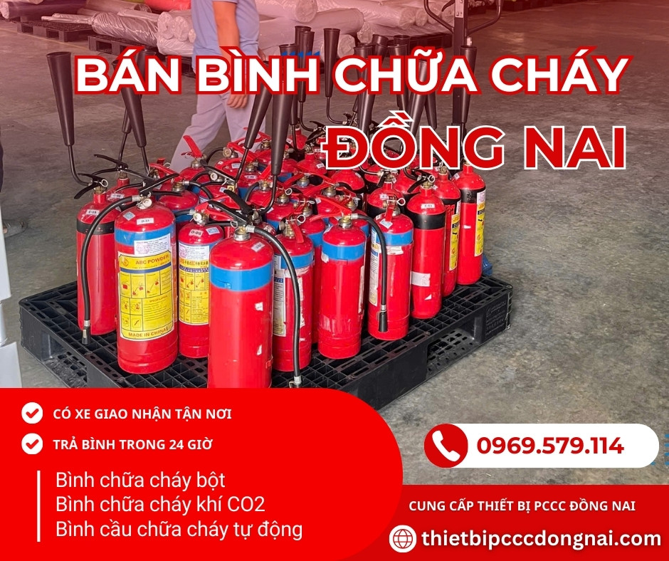 Bán bình chữa cháy ở Đồng Nai