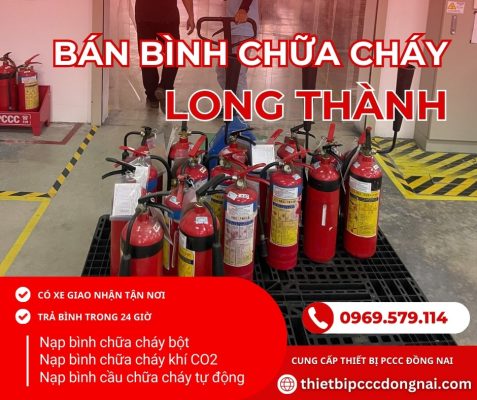 Bán bình chữa cháy tại Long Thành, Đồng Nai