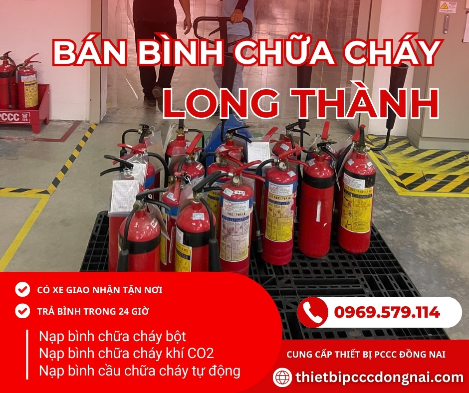 Bán bình chữa cháy ở Long Thành