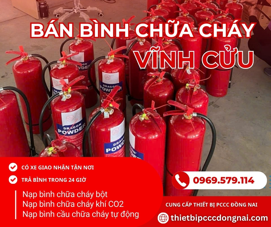 Bán bình chữa cháy ở Vĩnh Cửu