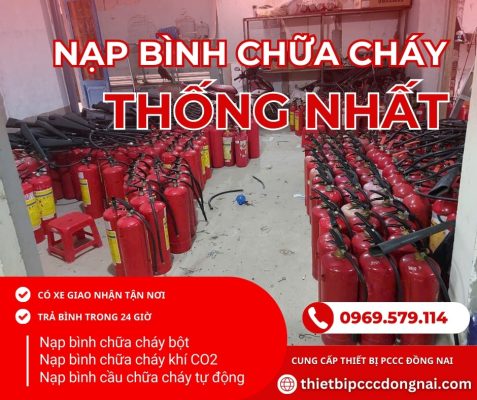 Nạp bình chữa cháy tại Thống Nhất, Đồng Nai