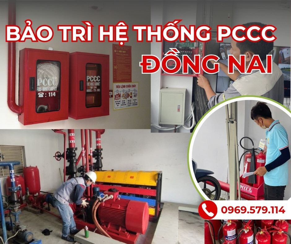 Bảo Trì Hệ Thống PCCC ở Đồng Nai Uy Tín, Chuyên Nghiệp