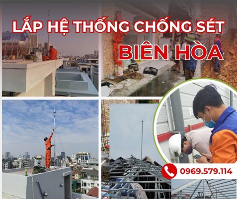Lắp hệ thống chống sét tại Biên Hòa