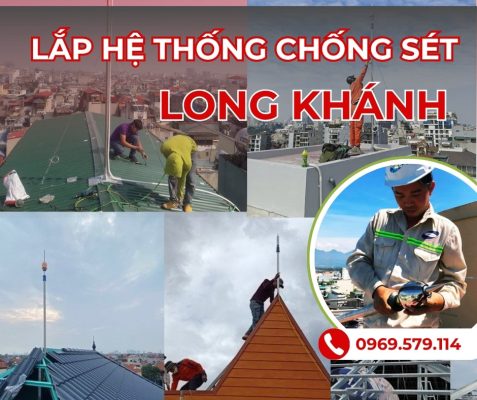 Lắp hệ thống chống sét tại Long Khánh